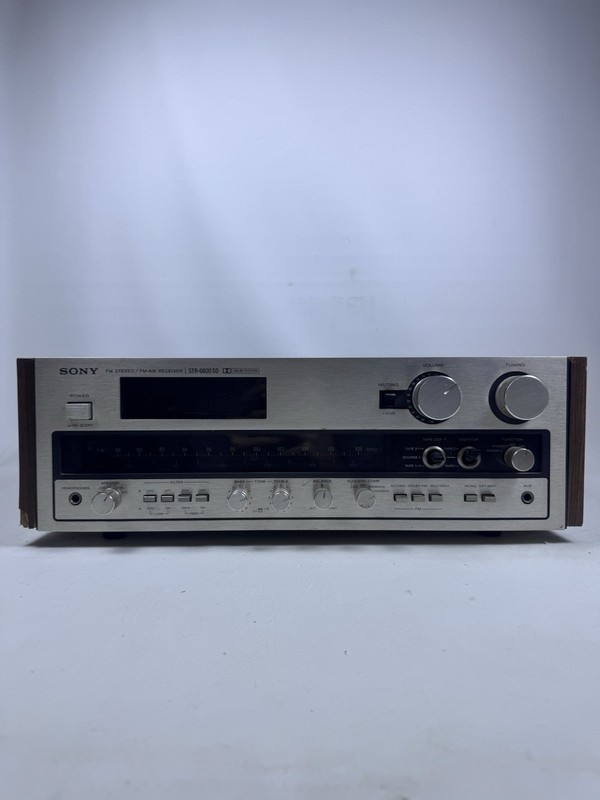 Sony STR-6800 SD Vintage Stereo Receiver Wood Design Fully Tested Guarantee