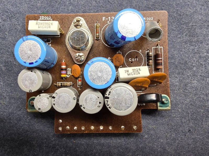 Sansui QR-4500 Receiver Part: F-1362 Power Block Circuit Board