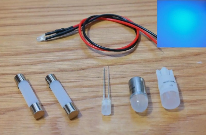 Kenwood KR-4070 replacement BLUE LED Lamps amp bulb lights upgrade kit set