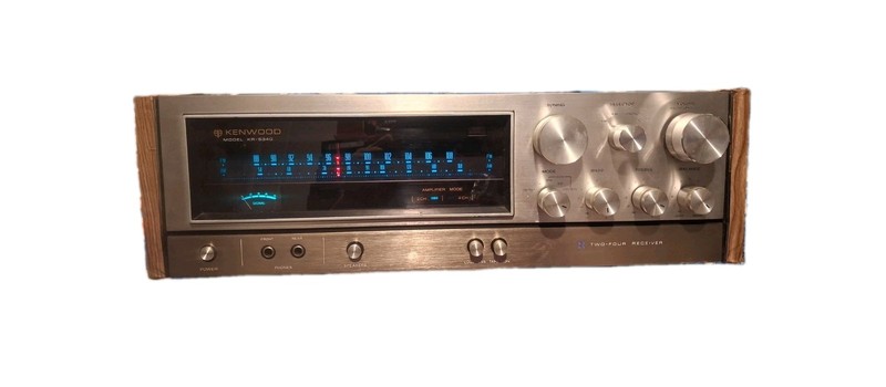 🔥 Vintage Kenwood KR-5340 4-Channel Receiver – Fully Serviced & Restored 🔥