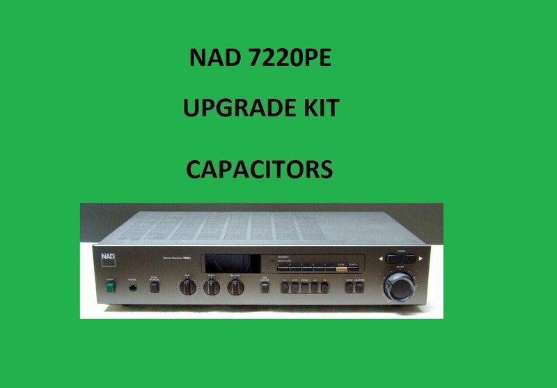 Stereo Receiver NAD 7220PE Repair KIT - all capacitors