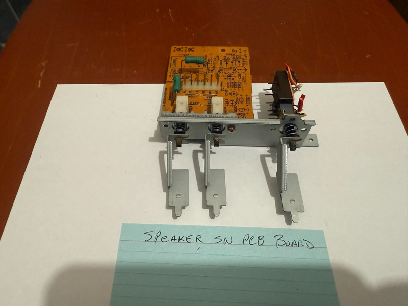 VINTAGE LUXMAN RX-101 RECIEVER SPEAKER SWITCH PCB BOARD