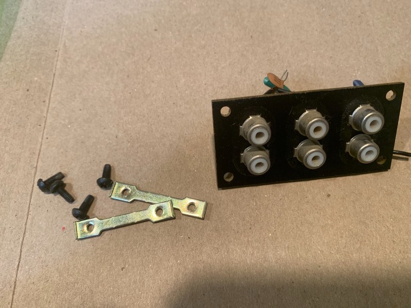 Pioneer SX-9000 Stereo Receiver Parting Out - RCA Jack Assembly
