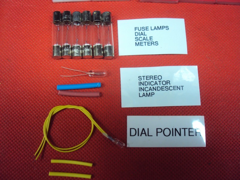 Pioneer SX-535 Lamp Kit Replaces Dial/Meter Lamp, Stereo, and Dial Pointer. gallery