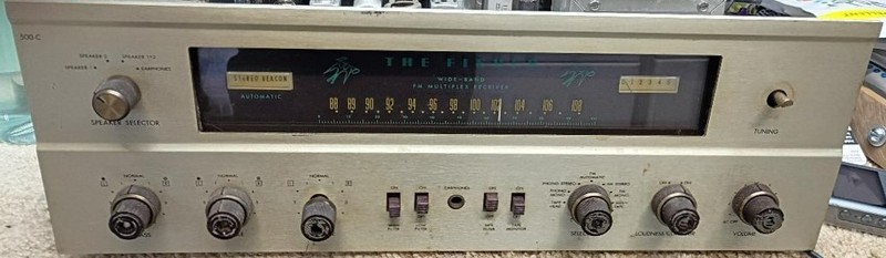 Fisher 500c tube receiver