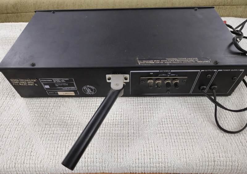 RARE VINTAGE Toshiba Model ST-335MKII 335 MK2 Stereo Receiver Tuner! gallery