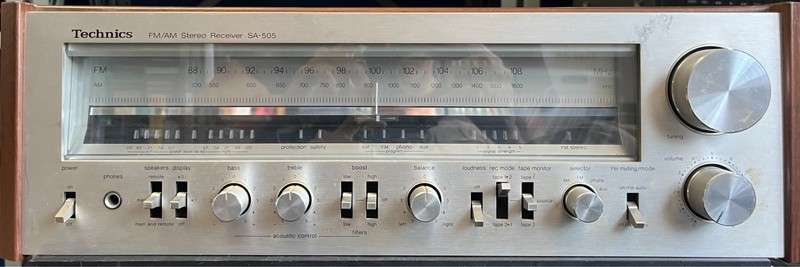 Technics SA-505 Stereo Receiver USED, TESTED [Please read]*