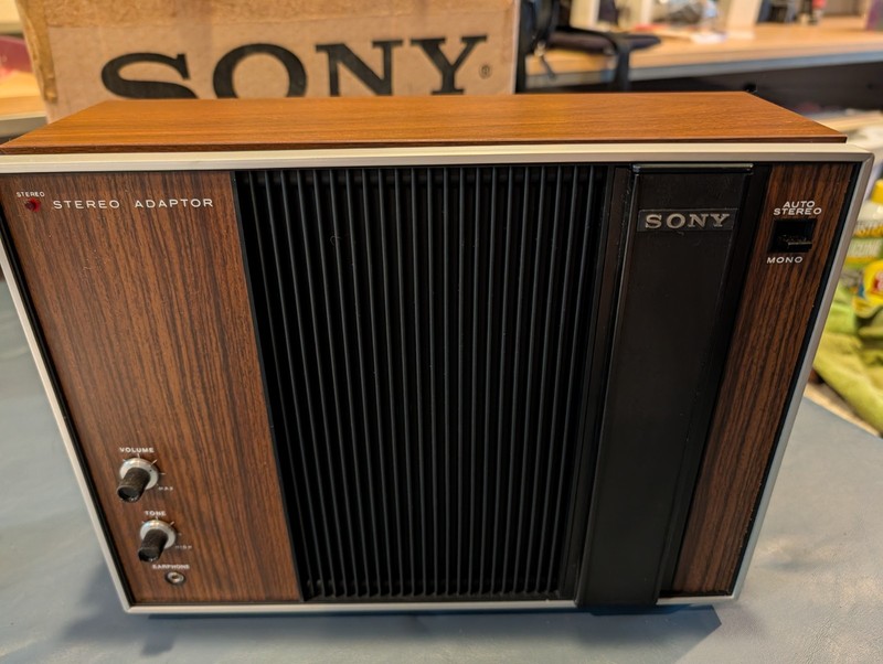 Sony Vintage STA-58 FM Stereo Adapter NOS, Open Box. Made late 60's gallery