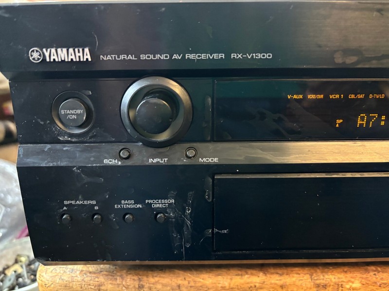 YAMAH RX-V1300 RECEIVER-REMOTE-100 WATTS X 6-VGC-FULLY WORKING-60 DAY WARRANTY gallery