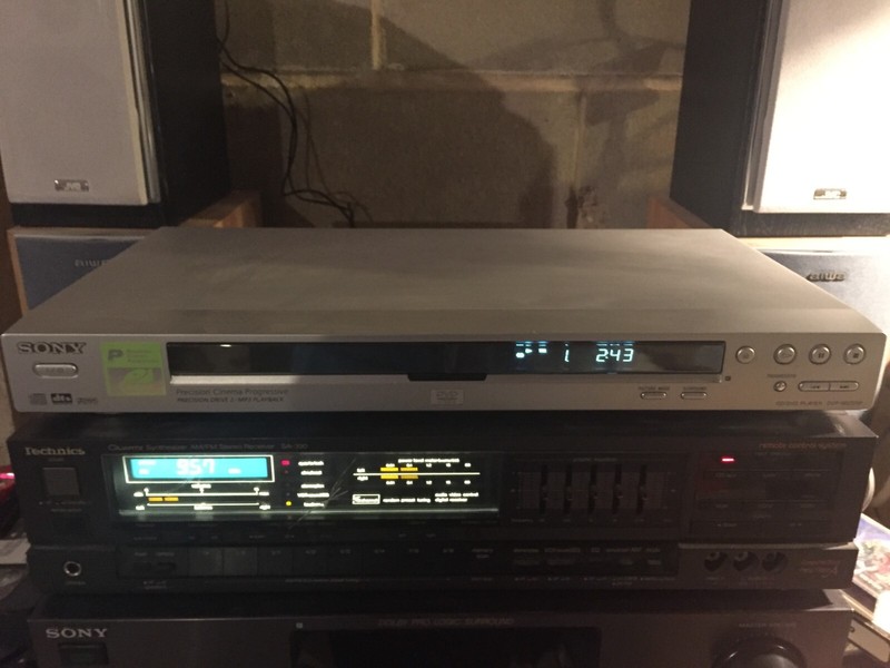 Technics SA-390 Quartz Synth AM/FM Stereo Receiver ~ No Remote ~ Tested/Works!