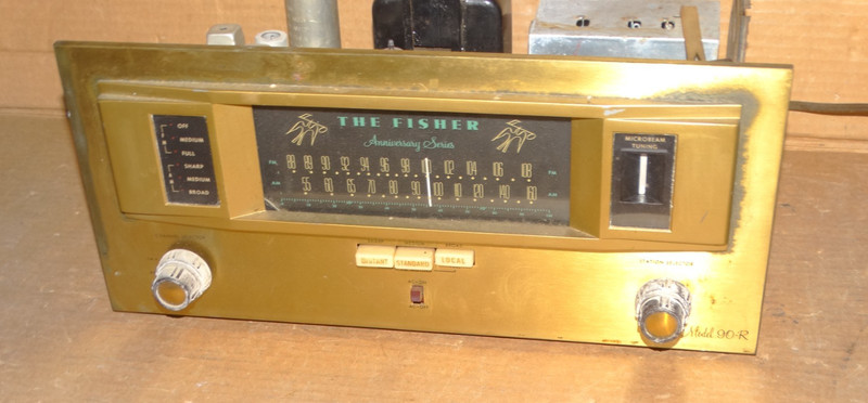 Fisher "The Fisher 90-R" Tube AmFm Tuner*Parts/Rerpair* gallery