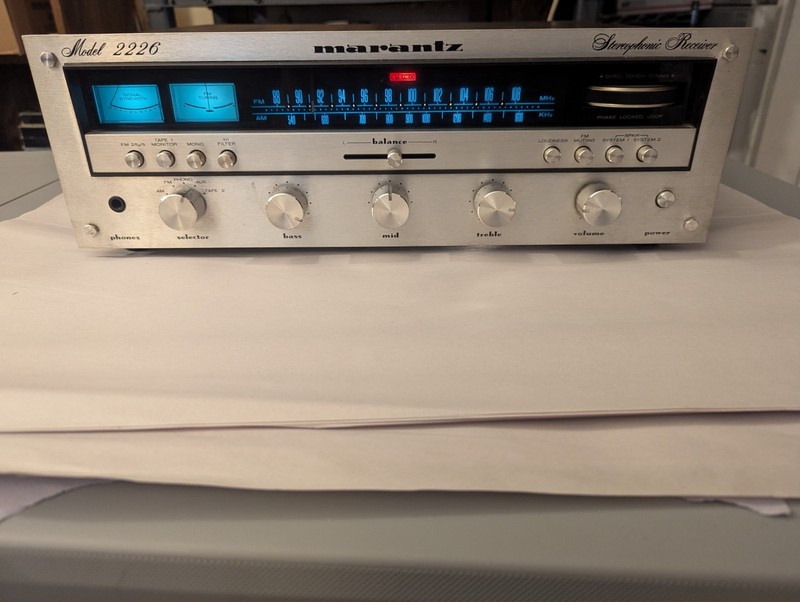 Marantz Model 2226 Stereophonic Receiver Vintage Tested, Cleaned & Repaired Nice