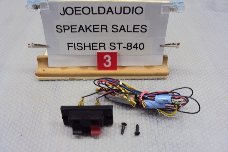Fisher STV-840 Speaker Terminal & Crossover Network. Tested W/ 60 Watt Receiver