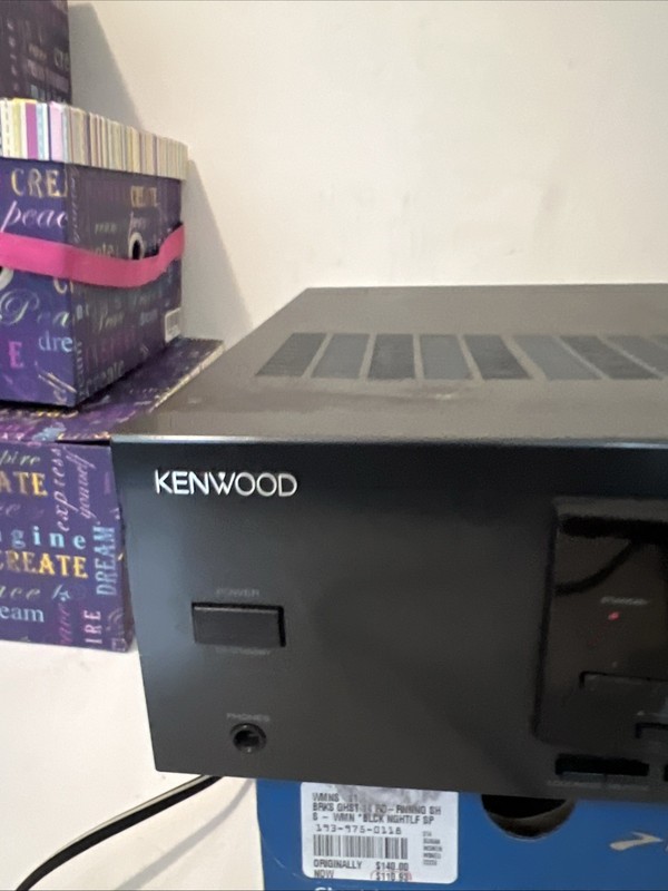 Kenwood KR-A5080 AM-FM Stereo Receiver -TESTED & WORKS Great! gallery