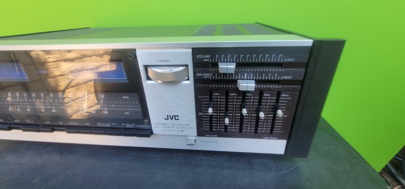 Vintage JVC JR-S300 Mk II AM FM Phono Stereo Receiver Graphic Equalizer Works gallery