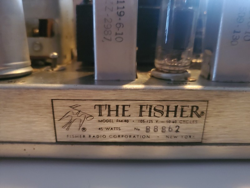 The Fisher Custom FM Tuner Series 40 - Great Condition gallery