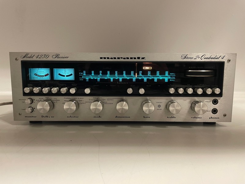 Marantz - 4230e - Stereo 2+ Quadradial 4 - Stereo Receiver - Fully Serviced gallery