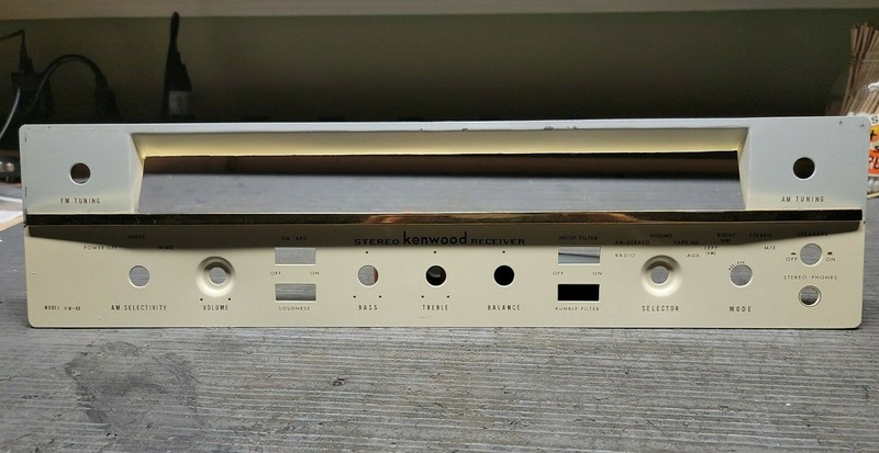 Kenwood Model Kw-60 Face Plate