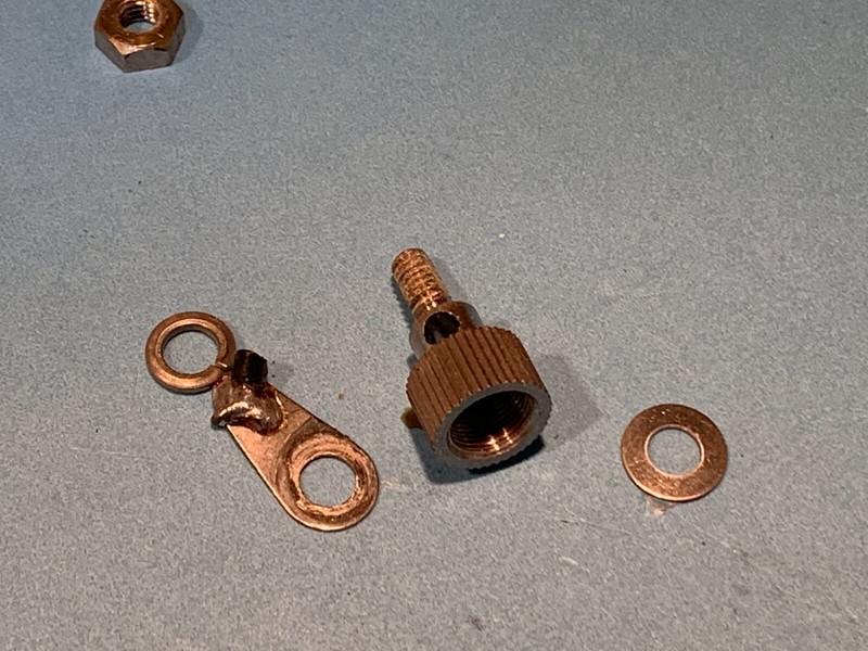 Kenwood KR-9340 Quad Receiver Parting Out Ground Screw Assembly