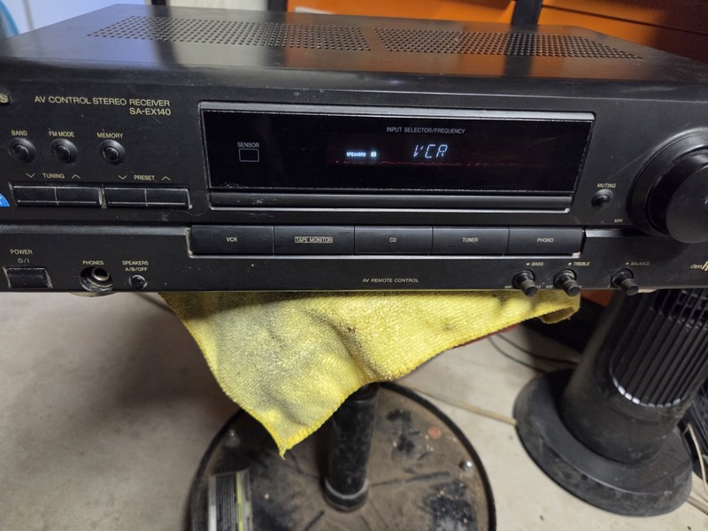 Technics Stereo Receiver Sa-EX140 For Parts But Works gallery