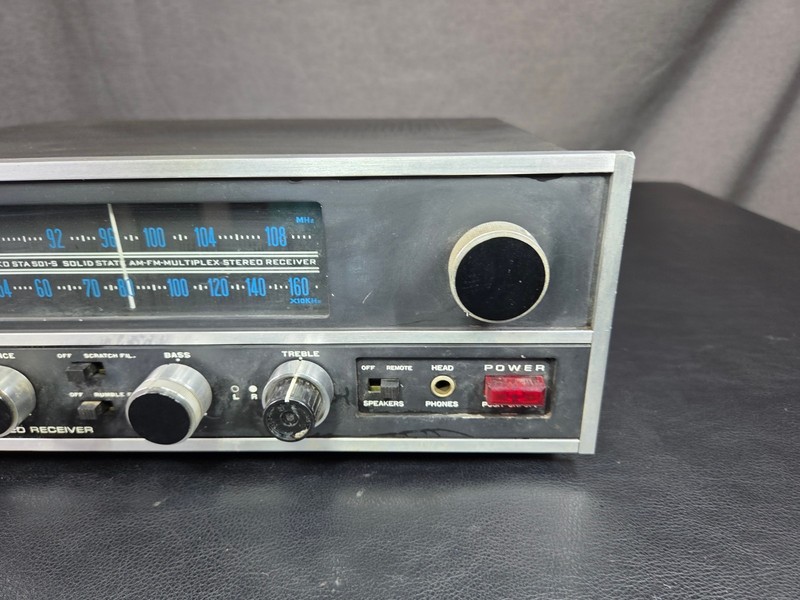 Vintage NIKKO 501-S AM/FM STEREO RECEIVER - Untested gallery