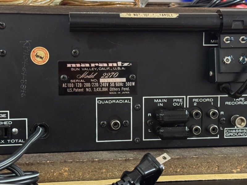 Marantz 2270 Stereo Receiver – Excellent Condition – Serviced gallery