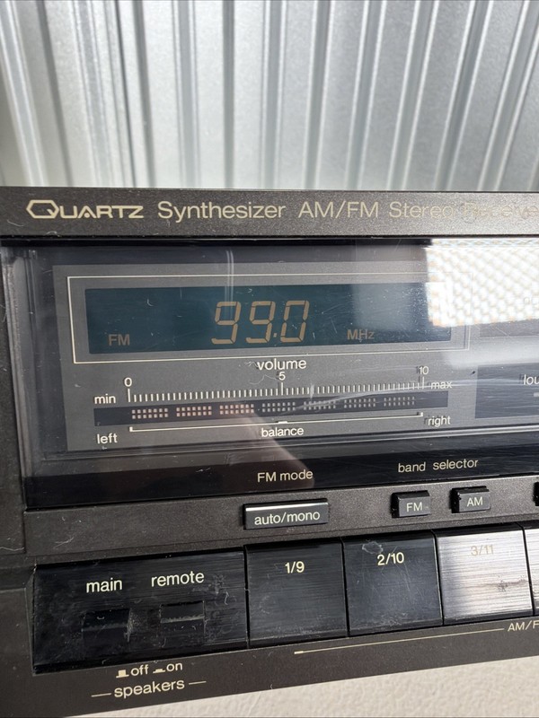 Technics Quarts Synthesizer AM FM Stereo Receiver SA-370 No Remote - Works! gallery