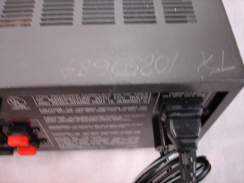Vector Research VR-2500 Stereo Receiver Amp Works has audio on FM gallery