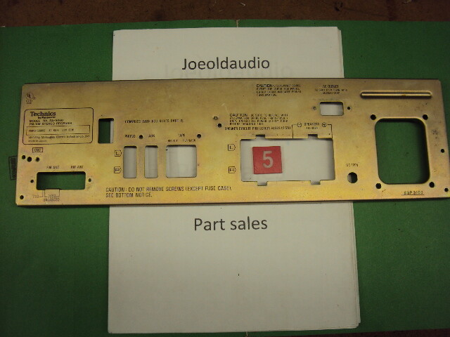 Technics SA-5060 Original Back Panel. Rated 7 out of 10. Parting Entire SA-5060.