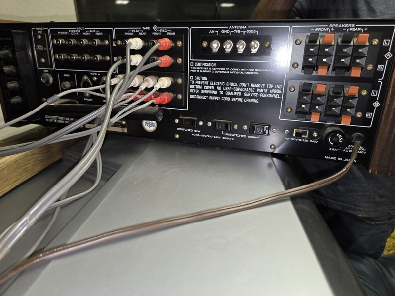 Vintage Kenwood KR 9940 Four Channel Receiver Works Great gallery