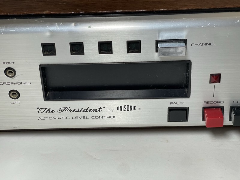 Unisonic The President 8 Track Stereo Player Model # 9090 Tested gallery