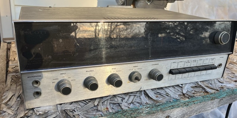 Vintage Scott Stereomaster Model 386 Project gallery