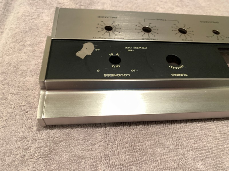 Sherwood S-7100A Vintage Stereo Receiver Parting Out Faceplate gallery