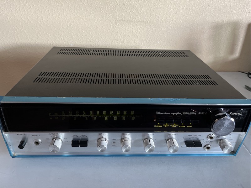 Sansui Stereo Tuner Amplifier /Solid State 5000 A/TESTED/EXCELLENT CONDITIONS! gallery