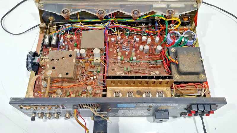 Vintage Zenith MC 7030 Stereo Receiver Tested AC 120V 60Hz Unswitched gallery