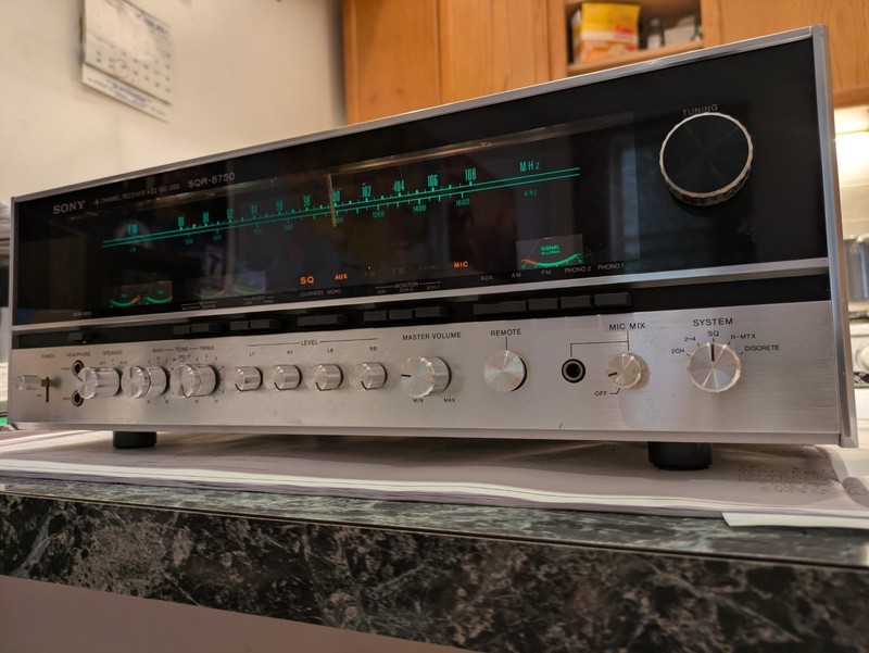 Sony SQR 8750 Vintage Receiver