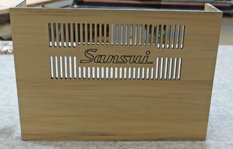 Sansui G8000/G9000 Custom Made Cabinet "Primavera Mahogany" gallery