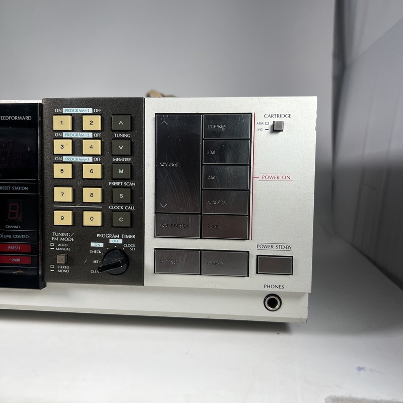 Sansui Z-7000x Quartz Synthesizer Compu Receiver Power Tested Only Parts Repair gallery