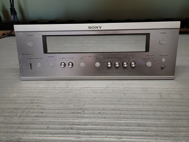 Sony Str 7025 Face Plate