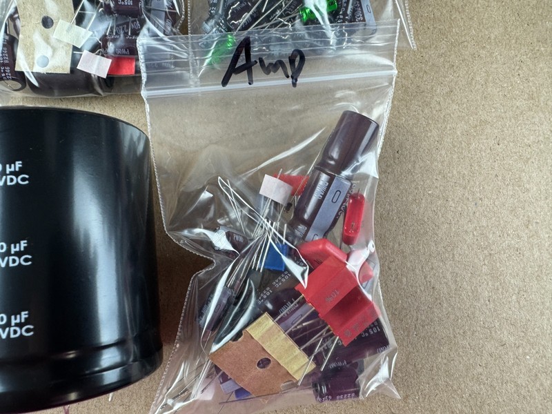 Realistic STA-2100 Complete Rebuild Kit High-Quality Receiver Recap Set gallery