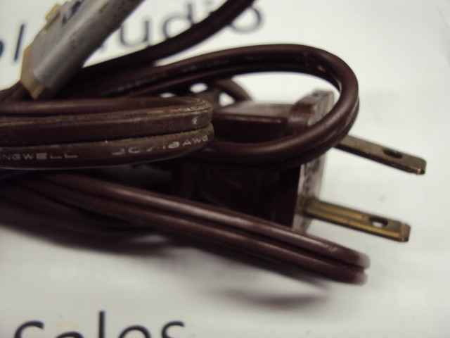 Zenith IS 4100 AC Line Cord w/Strain Relief. Tested. Parting Out 4100 gallery