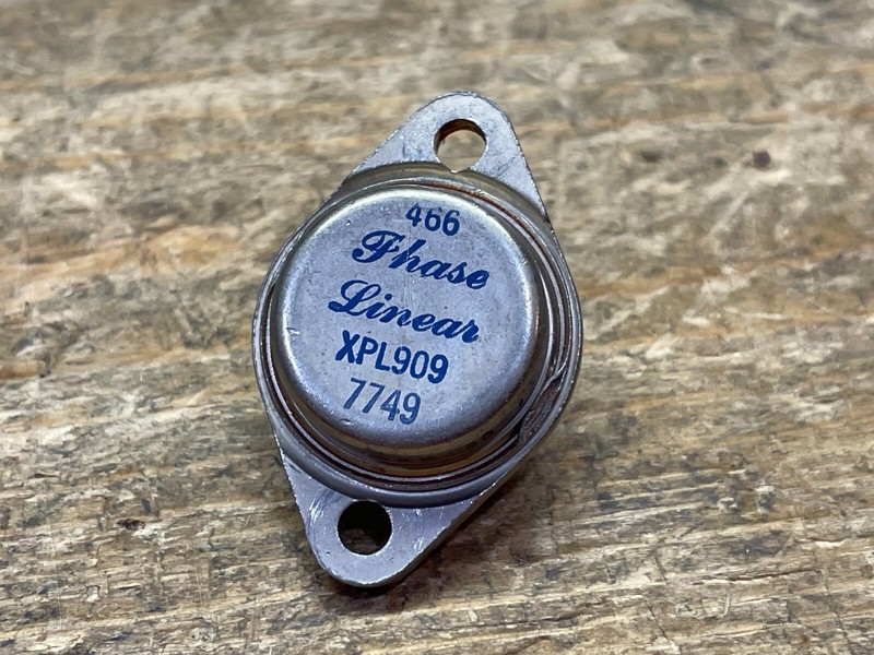 ONE original Phase Linear XPL909 NPN transistor 700B 400 200 TESTED NO SHORTS