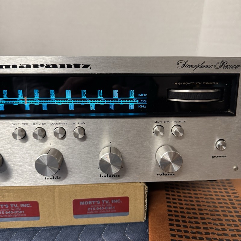 MARANTZ 2220 VINTAGE AM/FM STEREO RECEIVER - SERVICED - CLEANED - TESTED gallery