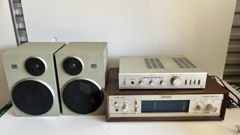 Superscope R-230 Stereo Receiver FM/AM Tap, Made In Japan, WORKING gallery