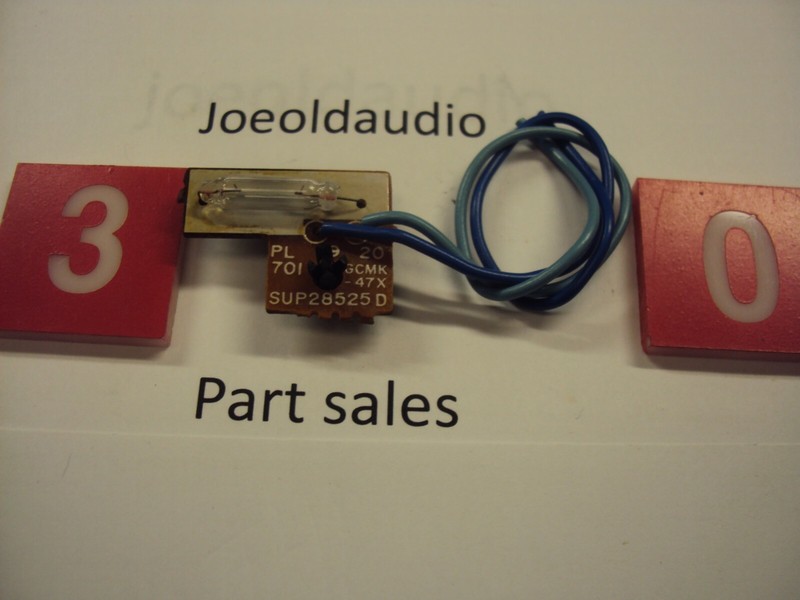 Technics Receiver SA-251 Power Indicator Lamp Board New Lamp Parting Out SA-251.