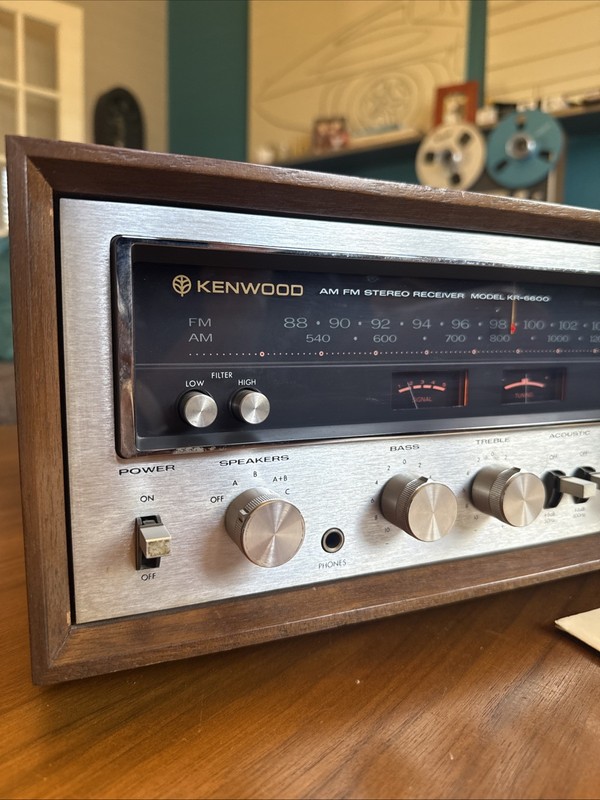 Beautiful Kenwood KR-6600 Receiver Wood Case gallery
