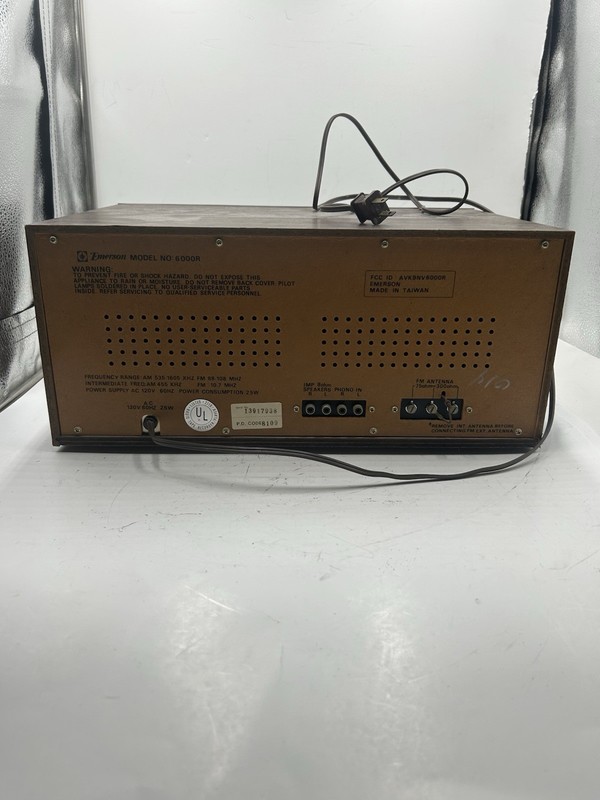 Vintage EMERSON 6000R STEREO Cassette WITH BUILT IN 8 TRACK & Speaker SP-20D gallery