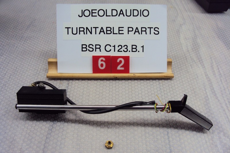 BSR C123.B1 Turntable Tonearm. Tested. Parting Out Entire C123.B.1