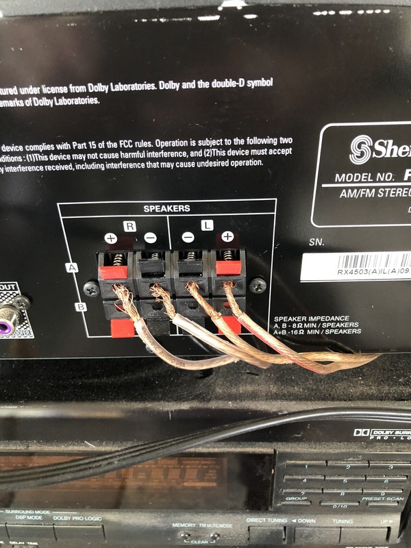 Sherwood AM/FM Stereo Receiver RX-4503 Vintage Tested gallery