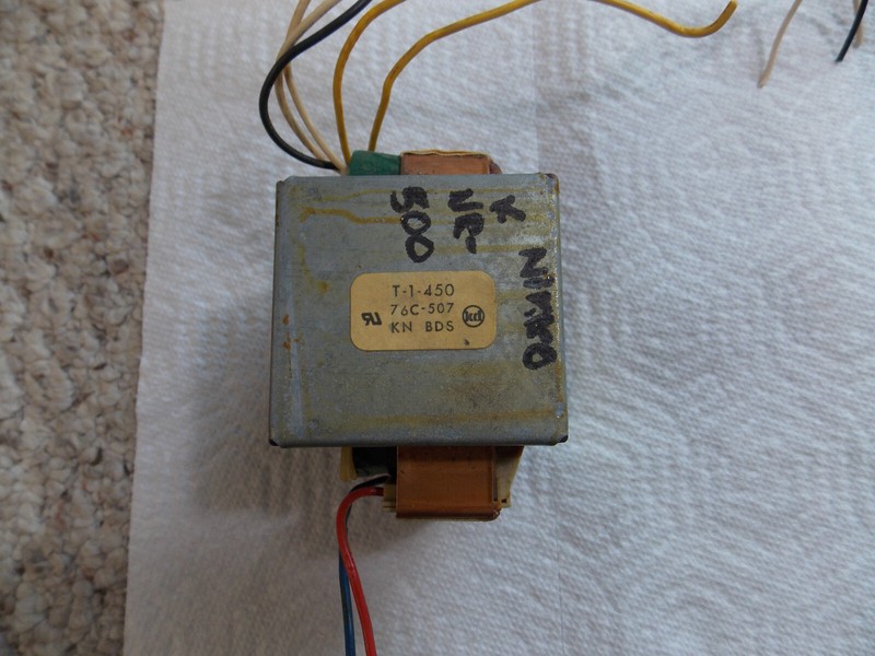 Vintage Nikko NR-500 AM/FM Stereo Receiver-parting out power transformer T-1-450